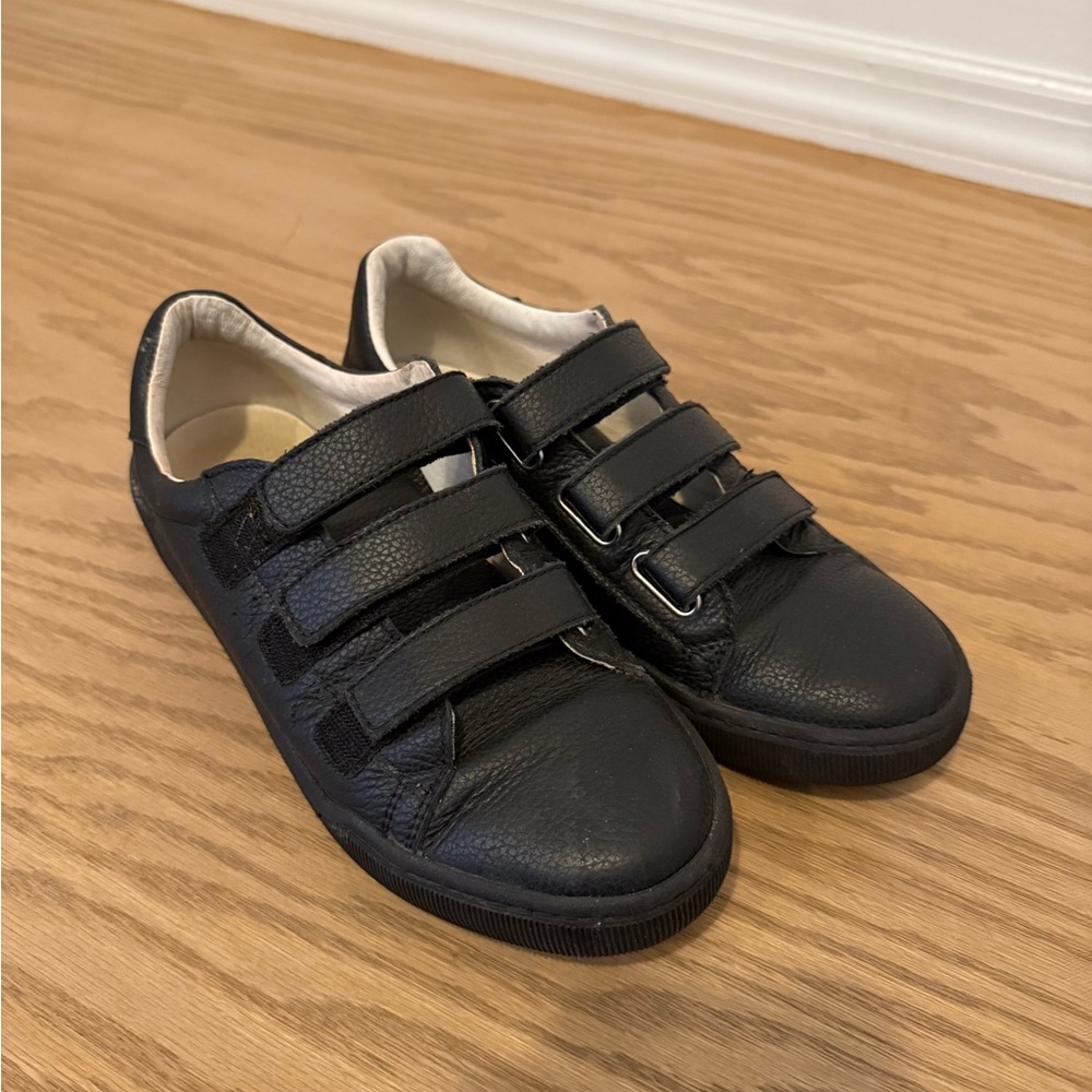 Kids Black Velcro Naturino Sneakers